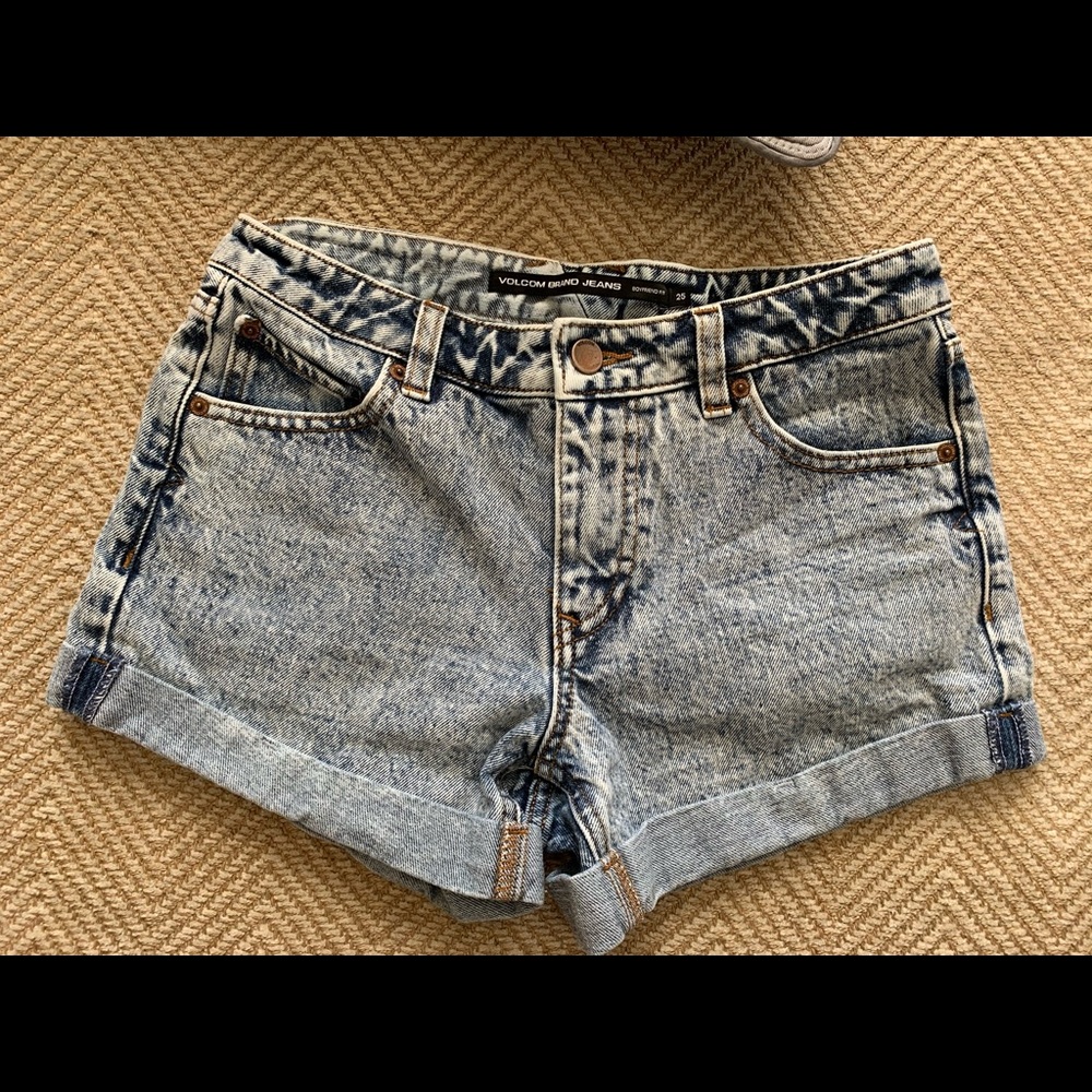 Volcom Denim Cutoffs